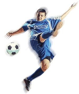 Un joueur de football